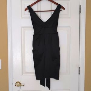 Formal black at the knee dress